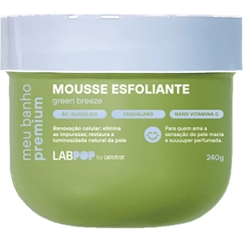 MOUSSE ESFOLIANTE GREEN BREEZE 240GR LABOTRAT