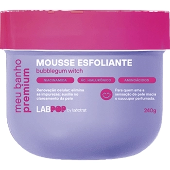 MOUSSE ESFOLIANTE BUBBLEGUM WITCH 240GR LABOTRAT