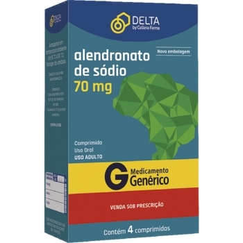 G.ALENDRONATO DE SODIO 70MG 4CPR CELLERA