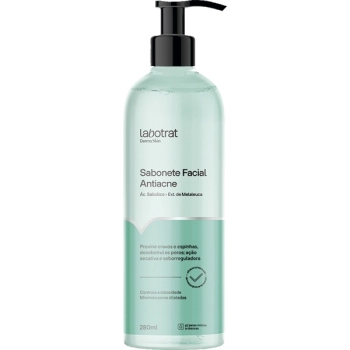 SABONETE FACIAL ANTIACNE DERMO SKIN 280ML LABOTRAT