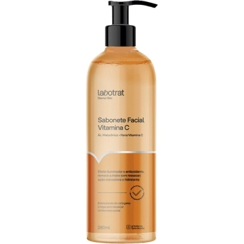 SABONETE FACIAL VITAMINA C DERMO SKIN 280ML LABOTRAT