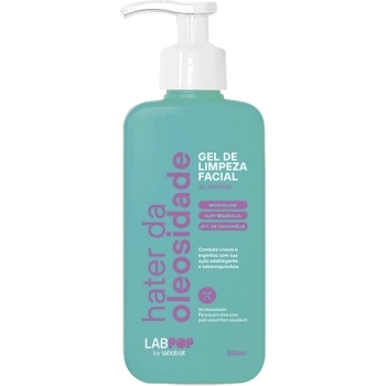 GEL DE LIMPEZA FACIAL HATER DA OLEOSIDADE 240ML LABOTRAT
