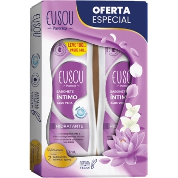 EU SOU KIT SAB LIQ INTIMO NEUTRO 180ML PARENTEX