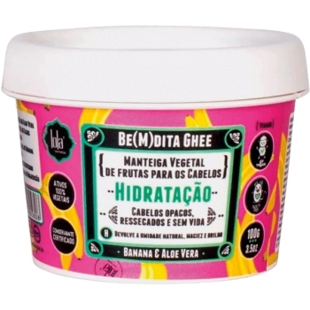 LOLA BEMDITA GHEE MANTEIGA VEGETAL HIDRATACAO BANANA 100GR