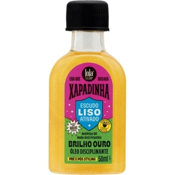 LOLA XAPADINHA OLEO DISCIPLINANTE BRILHO OURO 50ML