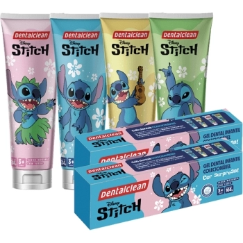 GEL DENTAL INF STITCH MORANGO C/FLUOR 104GR DENTALCLEAN