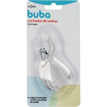 BUBA CORTADOR DE UNHA COM LUPA CINZA