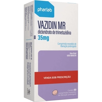VAZIDIN MR 35MG 60CPR (TRIMETAZIDINA)PHARLAB