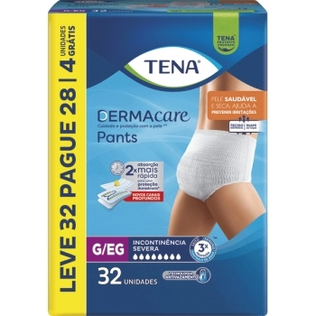 ROUPA INTIMA TENA PANTS DERMACARE G/EG L32P28 ESSITY