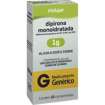 G.DIPIRONA 1GR 10CPR NATULAB