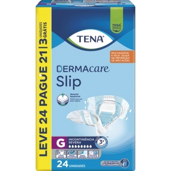 FRALDA TENA DERMACARE SLIP G L24 P21 ESSITY
