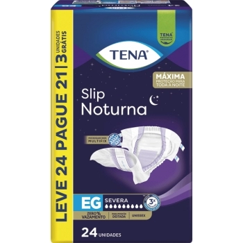 FRALDA TENA SLIP NOTURNA EG L24 P21 ESSITY