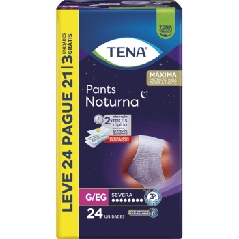 ROUPA INTIMA TENA PANTS NOTURNA G/EG L24 P21 ESSITY