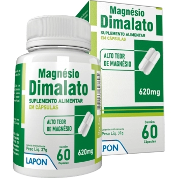 MAGNESIO DIMALATO 500MG 60CPS HERBAMED