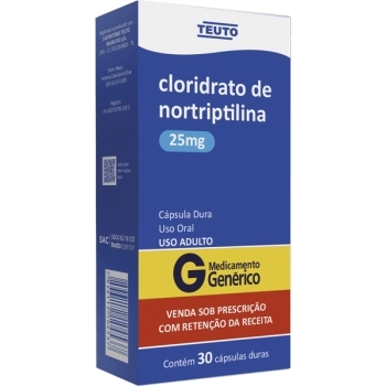 G.NORTRIPTILINA 25MG 30CPR P344 TEUTO