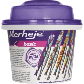 PINCA DEPILATORIA DECORADA POTE 36UND MERHEJE