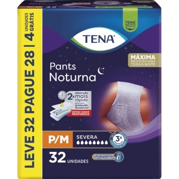 ROUPA INTIMA TENA PANTS NOTURNA P/M L32 P28 ESSITY