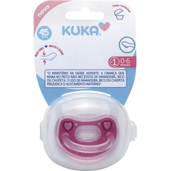 KUKA CHUPETA ELEGANCE PREMIUM ORTO N1 ROSA