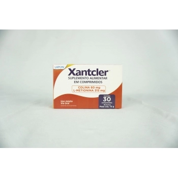 XANTCLER (COLINA 60MG + L-METIONINA 315MG) 30CPR LAPON