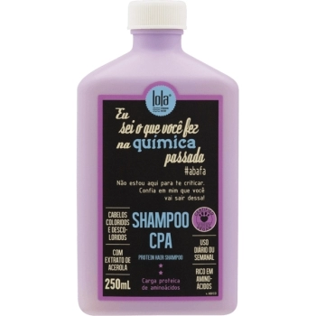 LOLA EU SEI O QUE VOCE FEZ SHAMPOO CPA 250ML