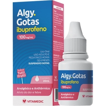 ALGY FLANDERIL GTS 100MG 20ML TUTTI FRUTTI VITAMEDIC
