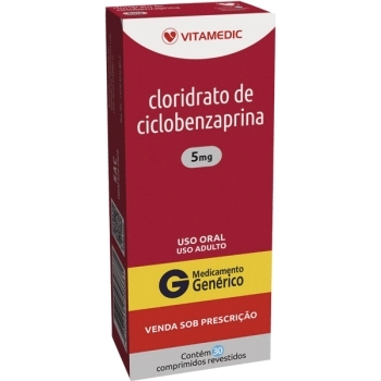G.CICLOBENZAPRINA 5MG 30CPR VITAMEDIC