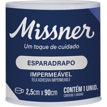 ESPARADRAPO BRANCO IMPERM 2,5X4,5 MISSNER