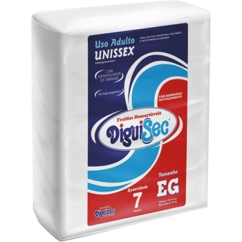FRALDA DESC GERIATRICA DIGUISEC EG 07UN DIGUINHO
