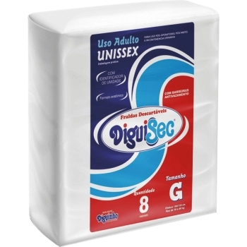 FRALDA DESC GERIATRICA DIGUISEC G 08UN DIGUINHO