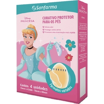 CURATIVO PROTETOR PARA OS PES CINDERELA 4UND SANFARMA
