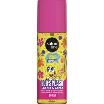SOS CACHOS BODY SPLASH CABELO E CORPO BOB ESPONJA 200ML SALON LINE