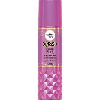 XEROSA BODY SPLASH CABELO E CORPO PODER PINK 200ML SALON LINE