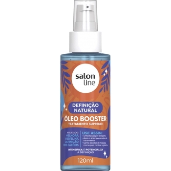 OLEO BOOSTER DEFINICAO NATURAL 120ML SALON LINE