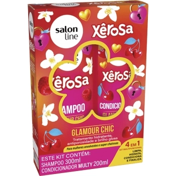 XEROSA KIT SHAMP/CONDIC GLAMOUR CHIC 300/200ML SALON LINE