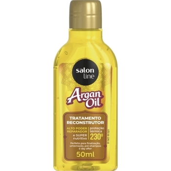 OLEO TRATAMENTO RECONSTRUTOR ARGAN 50ML SALON LINE