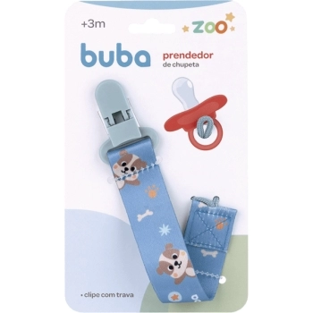 BUBA PRENDEDOR DE CHUPETA ZOO CACHORRO