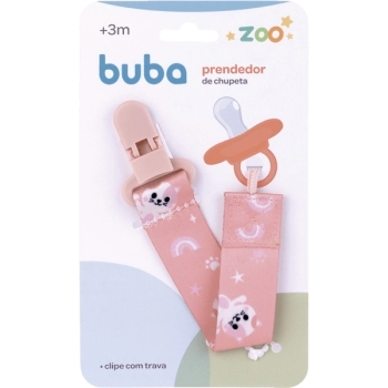BUBA PRENDEDOR DE CHUPETA ZOO GATO