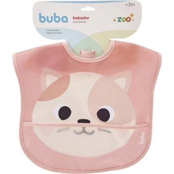 BUBA BABADOR C/BOLSO ZOO GATO ( + 3M)