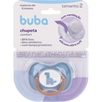 BUBA CHUPETA COMFORT Nº2 MAGIC DINO AZUL