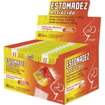 ESTOMADEZ LARANJA CX 50ENV 5GR AIRELA