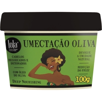 LOLA MASCARA UMECTACAO OLIVA 100GR