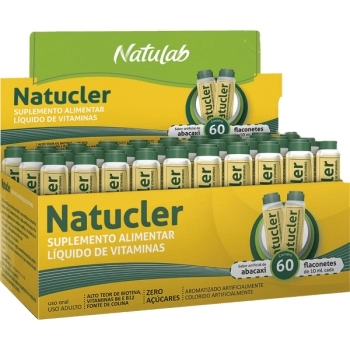 NATUCLER 60 FLACONETES 10ML ABACAXI NATULAB