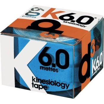 D3 FITA KINESIOLOGIA ELASTICA AZUL 5CM X 6MT NZ BRAZIL