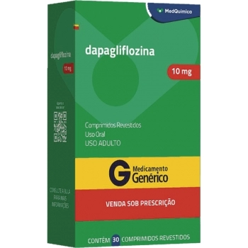 G.DAPAGLIFLOZINA 10MG 30CPR MEDQUIMICA