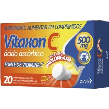 VITAXON C 500MG ACAO PROLONGADA 20CPR AIRELA