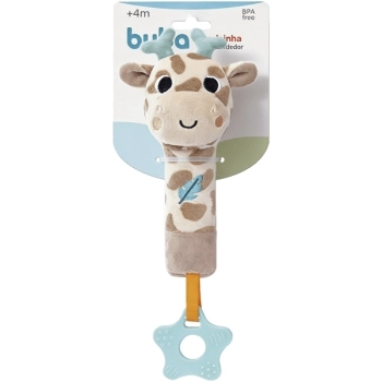 BUBA BUZININHA COM MORDEDOR BUBA ZOO GIRAFA