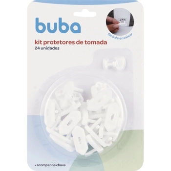 BUBA KIT PROTETORES DE TOMADA 24 PECAS