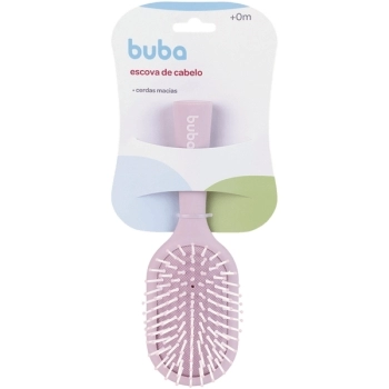 BUBA ESCOVA DE CABELO ROSA