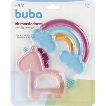 BUBA KIT MORDEDORES C/AGUA MAGIC UNICORNIO