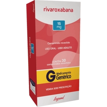 G.RIVAROXABANA 15MG 30CPR LEGRAND